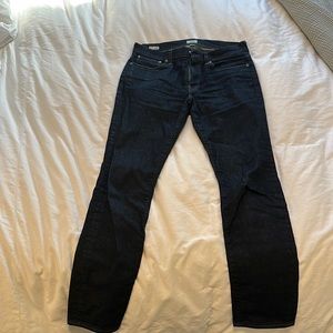 J Crew dark blue jeans (W 31, L 32)